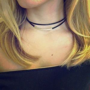 Lucky Brand Leather Choker